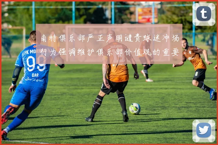 南特俱乐部严正声明谴责球迷冲场行为强调维护俱乐部价值观的重要性